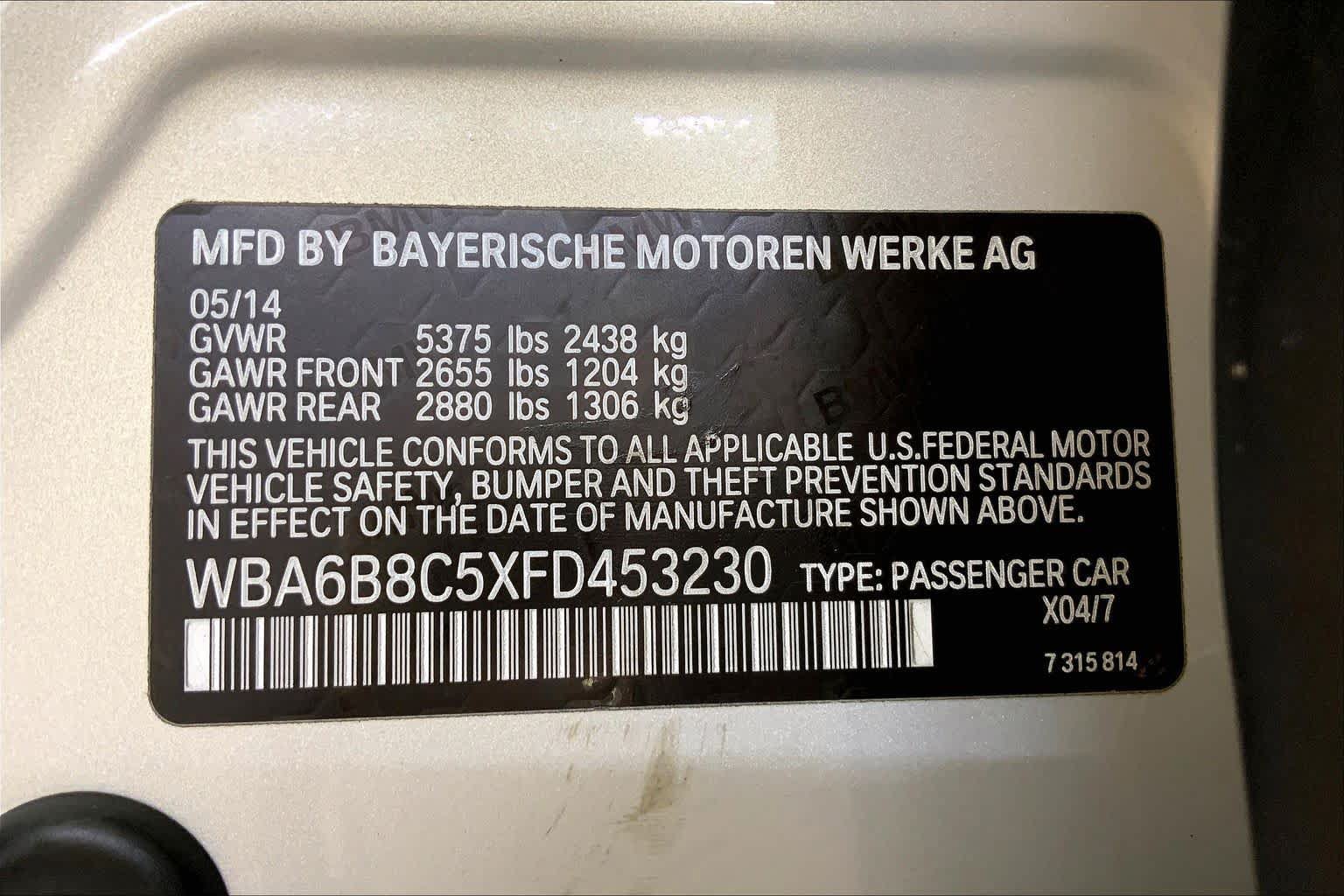 Used 2015 BMW 640i Gran Coupe xDrive AWD/4WD image 36