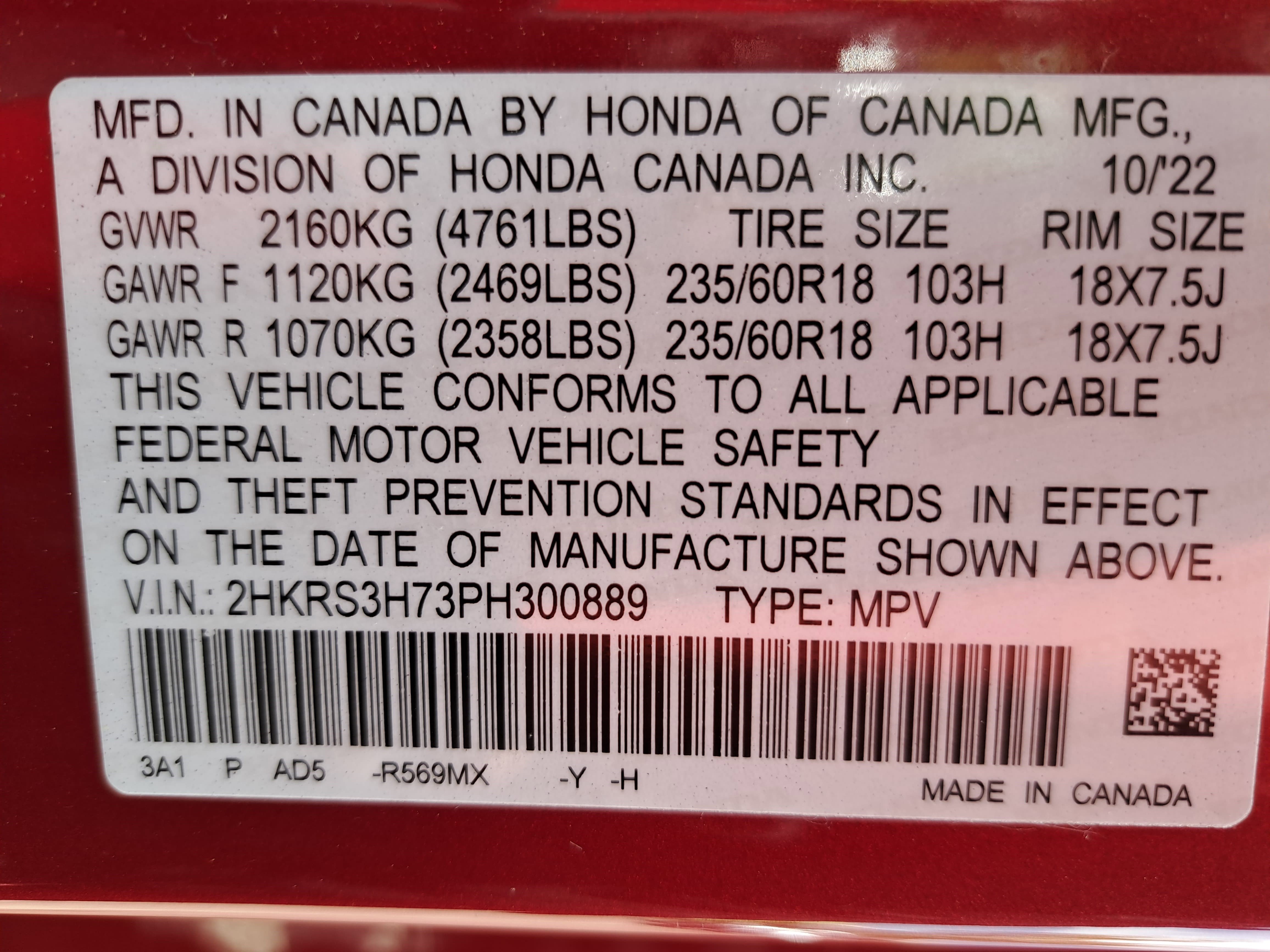 Used 2023 Honda CR-V EX-L image 33