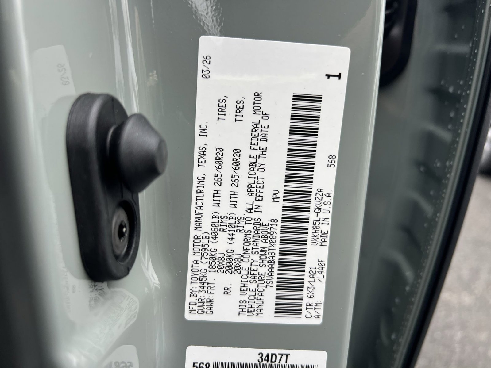 New 2026 Toyota Sequoia Platinum image 22