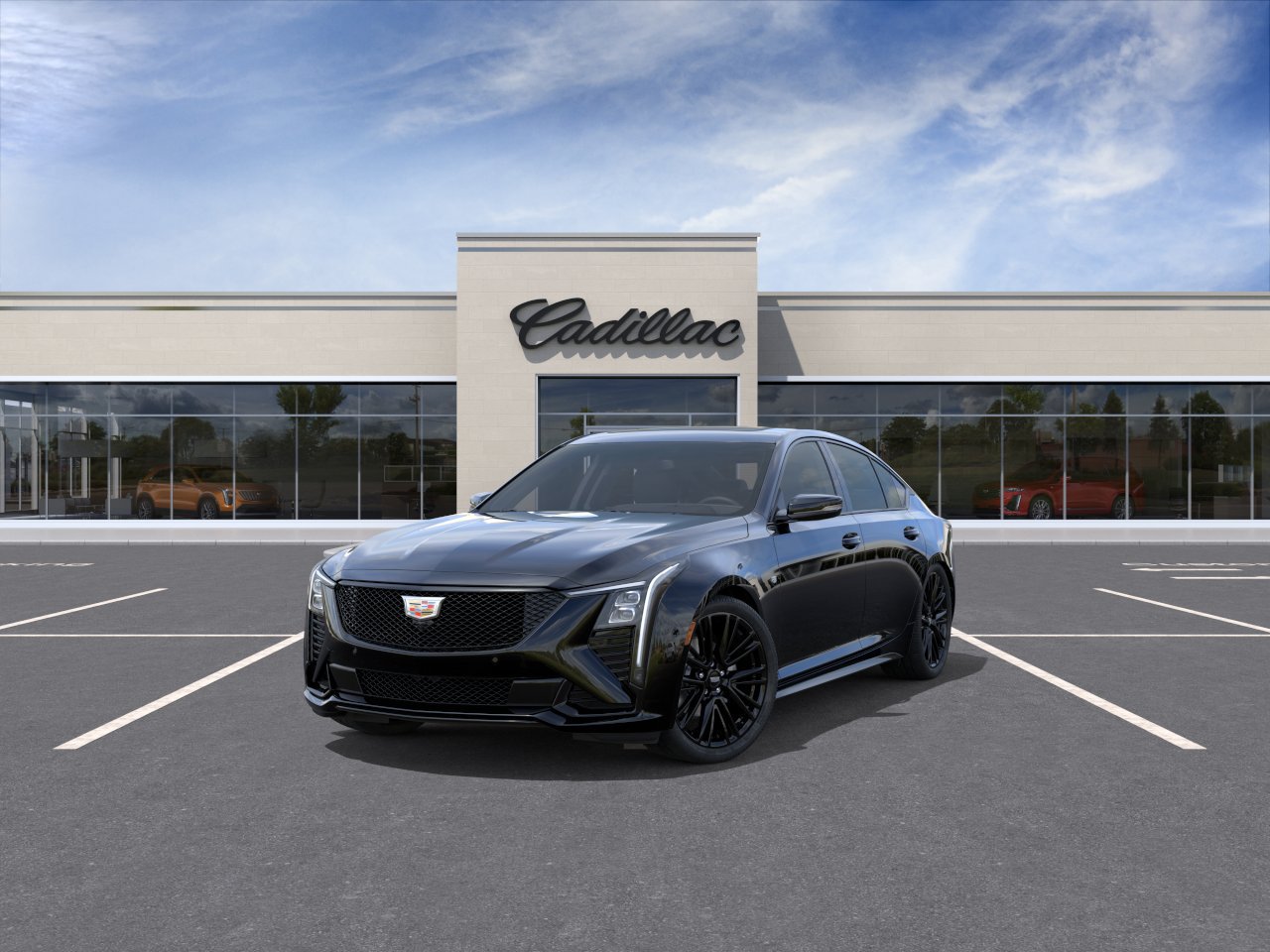 New 2026 Cadillac CT5 Sport w/ LPO, ONYX Package RWD image 8