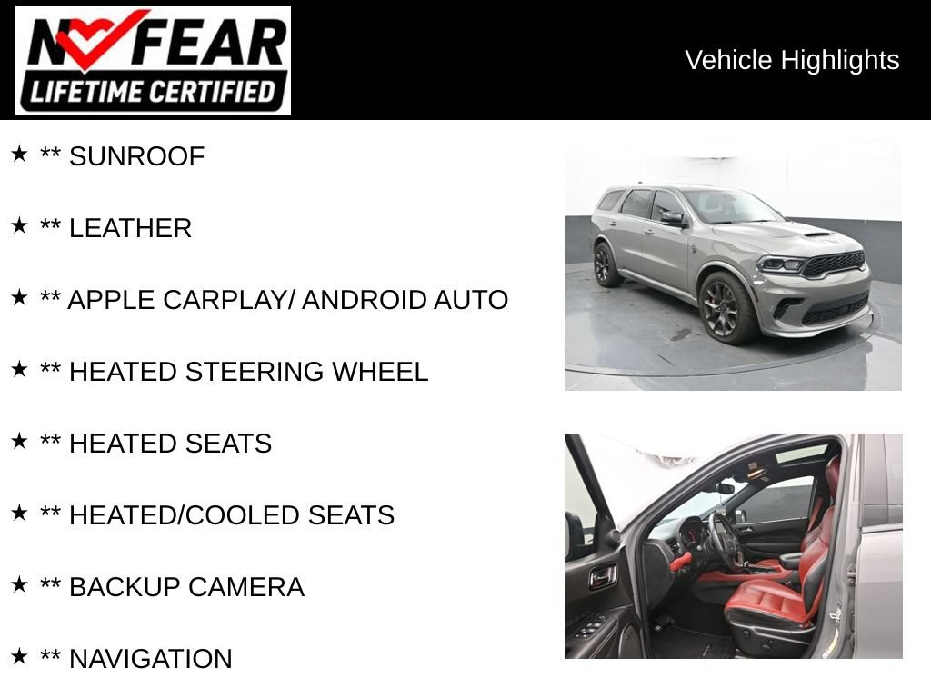 Used 2023 Dodge Durango SRT Hellcat AWD/4WD image 2