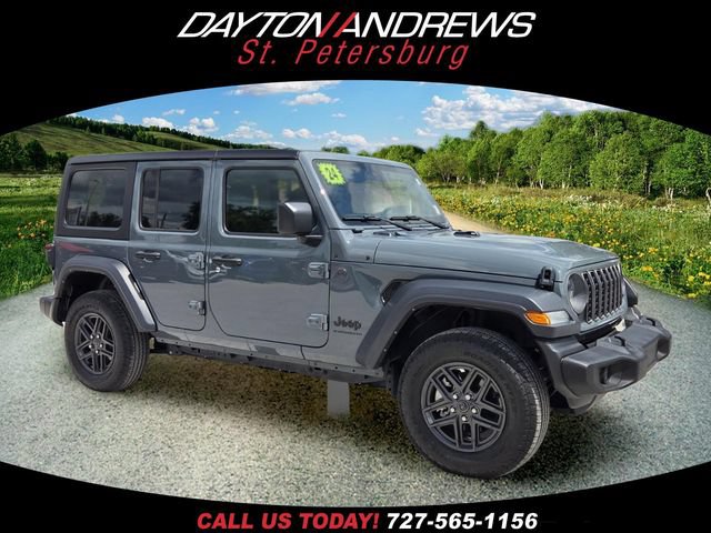 Certified 2024 Jeep Wrangler Unlimited Sport AWD/4WD image 1