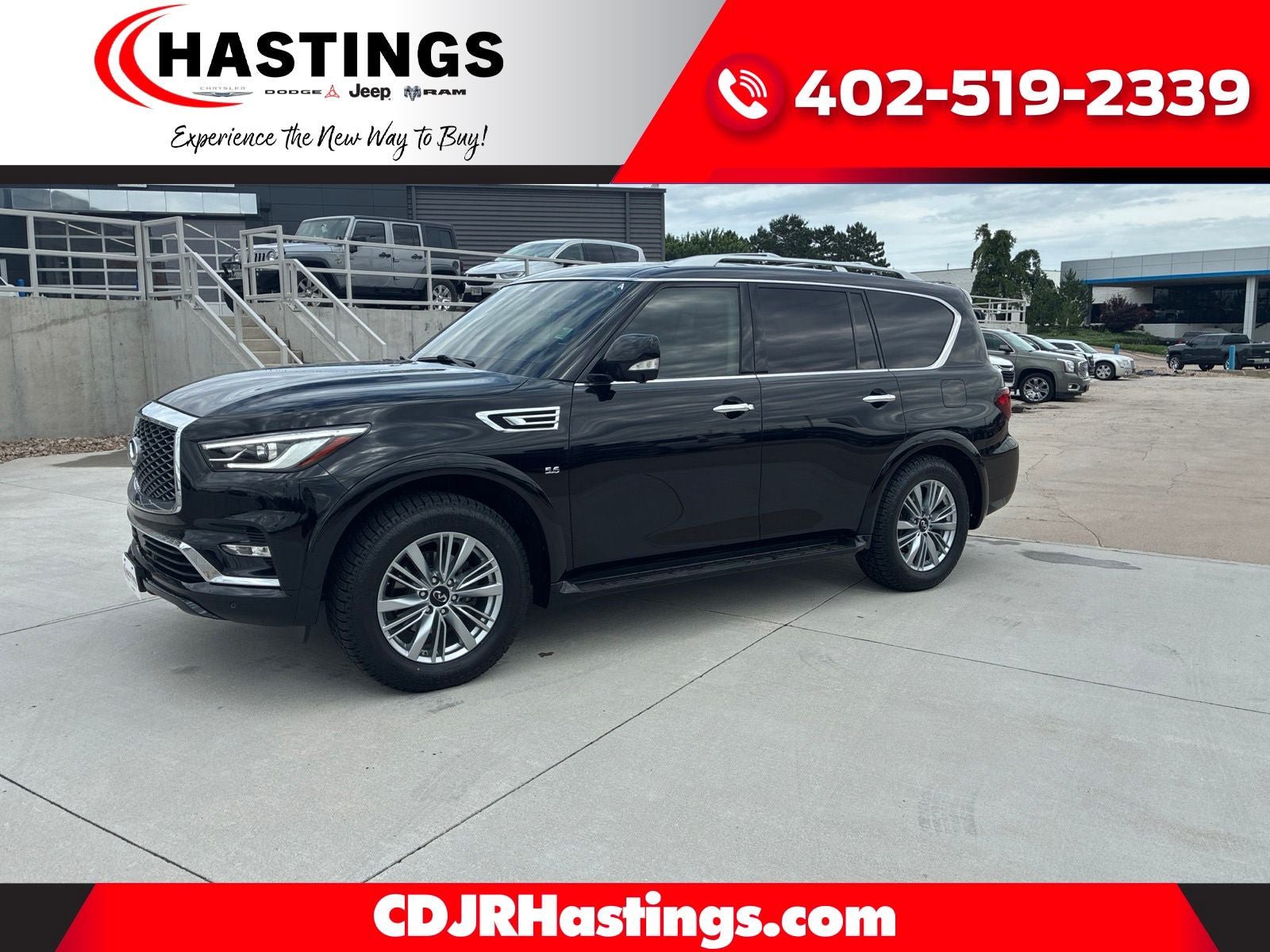 Used 2019 INFINITI QX80 Luxe w/ Proassist Package