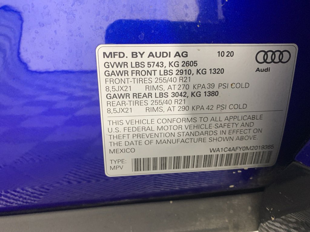 Used 2021 Audi SQ5 Prestige w/ Prestige Package image 13