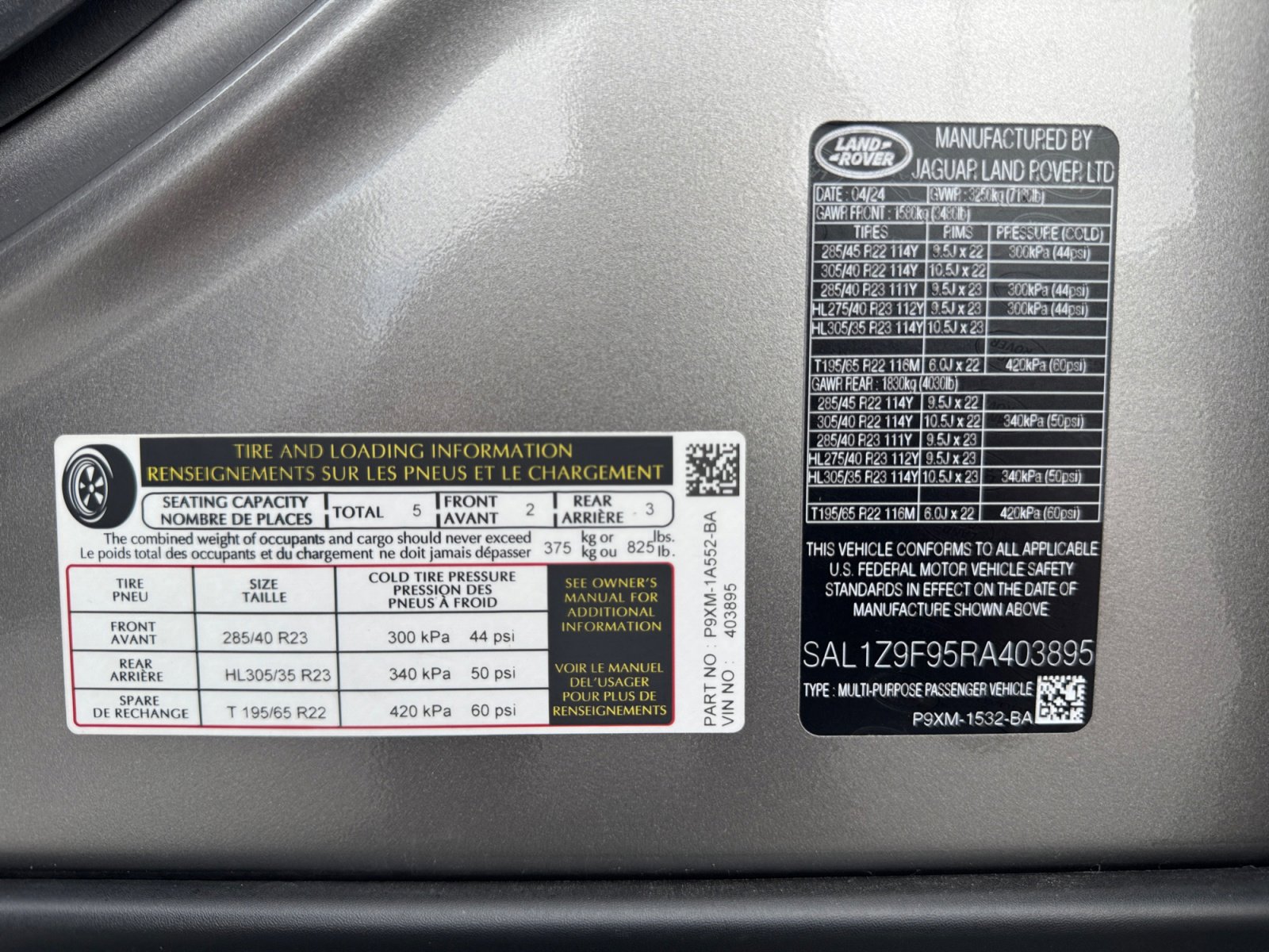 Used 2024 Land Rover Range Rover Sport AWD/4WD image 25