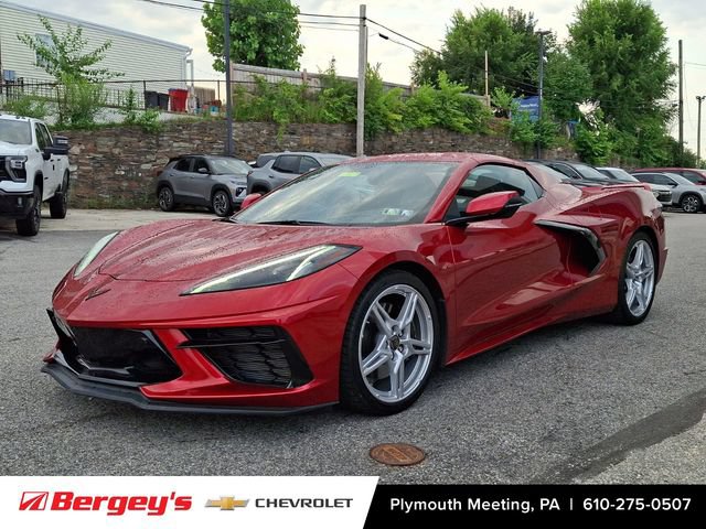 Certified 2022 Chevrolet Corvette Stingray Preferred Conv w/ Z51 Performance Package RWD image 1