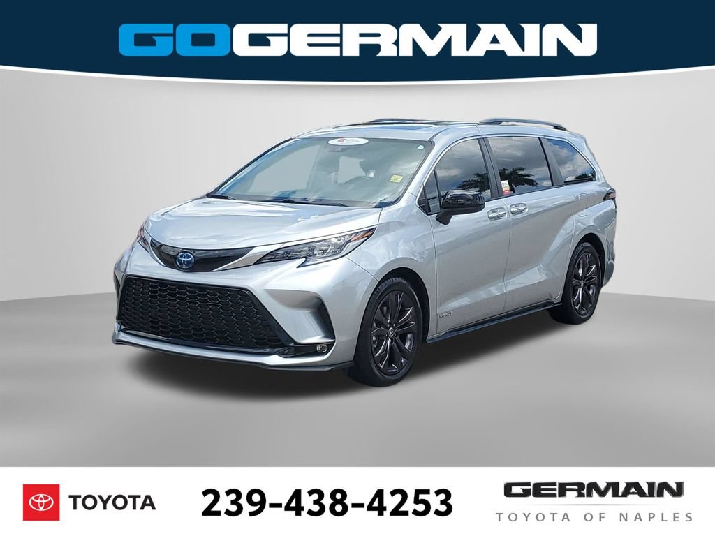 Certified 2021 Toyota Sienna XSE FWD image 1