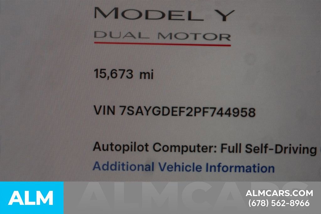 Used 2023 Tesla Model Y Performance AWD/4WD image 56