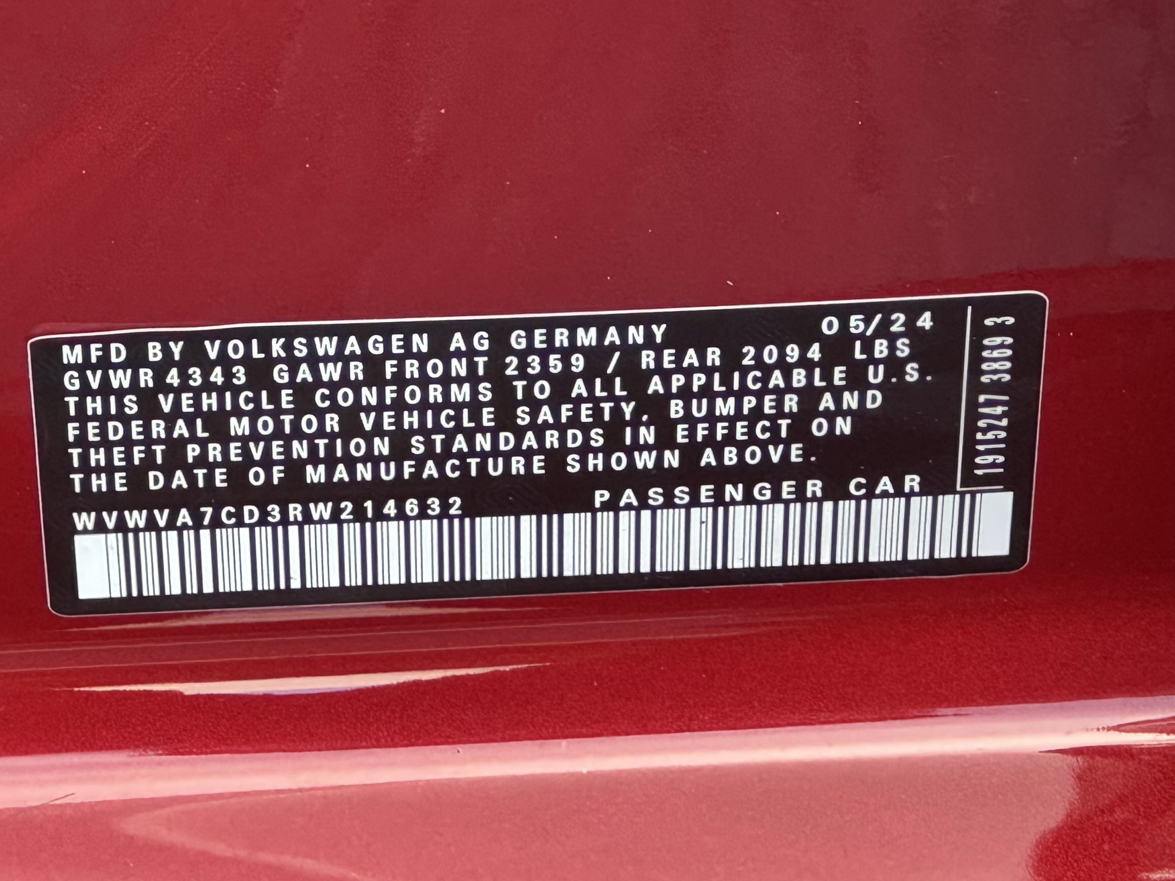 Used 2024 Volkswagen GTI Autobahn image 40