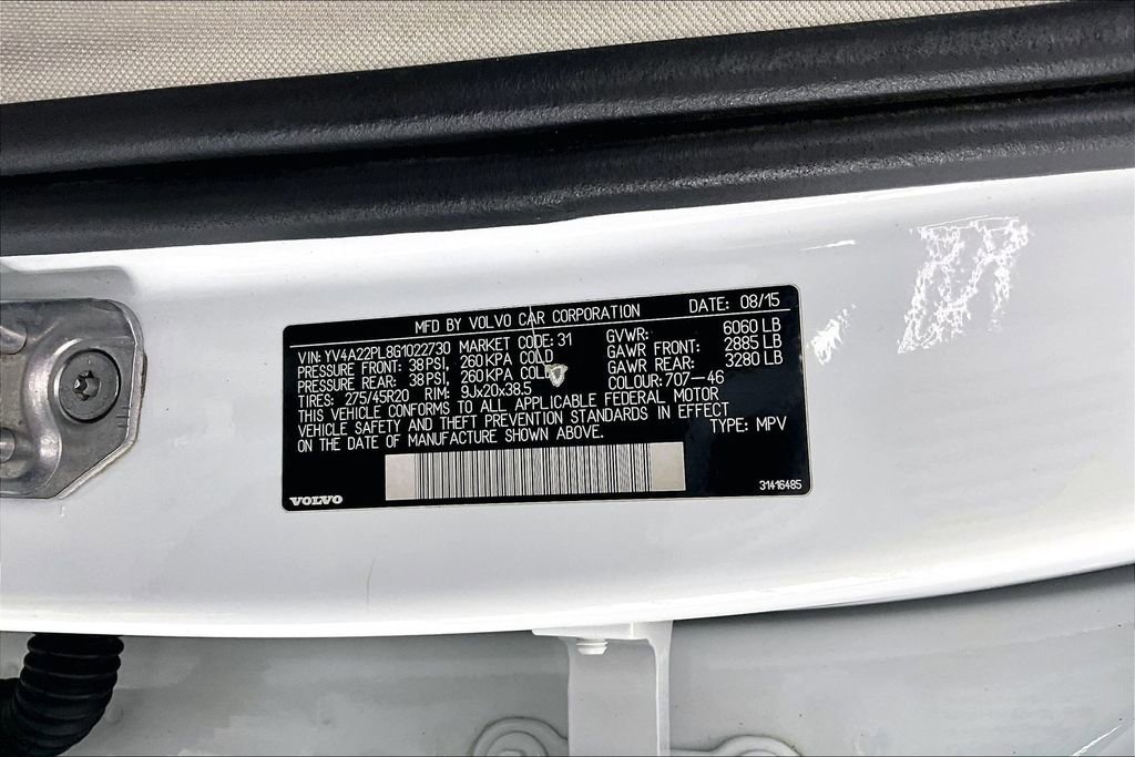 Used 2016 Volvo XC90 T6 Inscription image 14