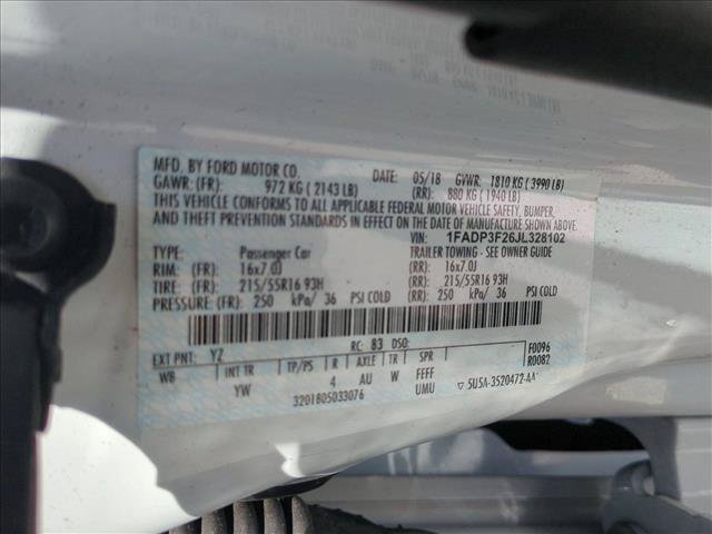 Used 2018 Ford Focus SE FWD image 14