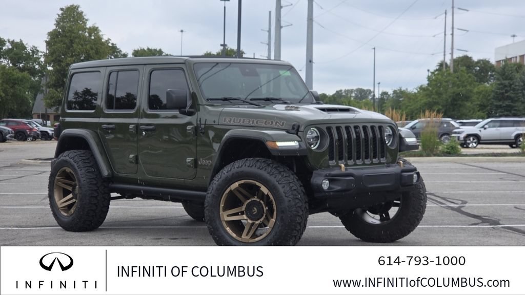 Used 2022 Jeep Wrangler Unlimited Rubicon w/ Trailer Tow Package AWD/4WD video 1