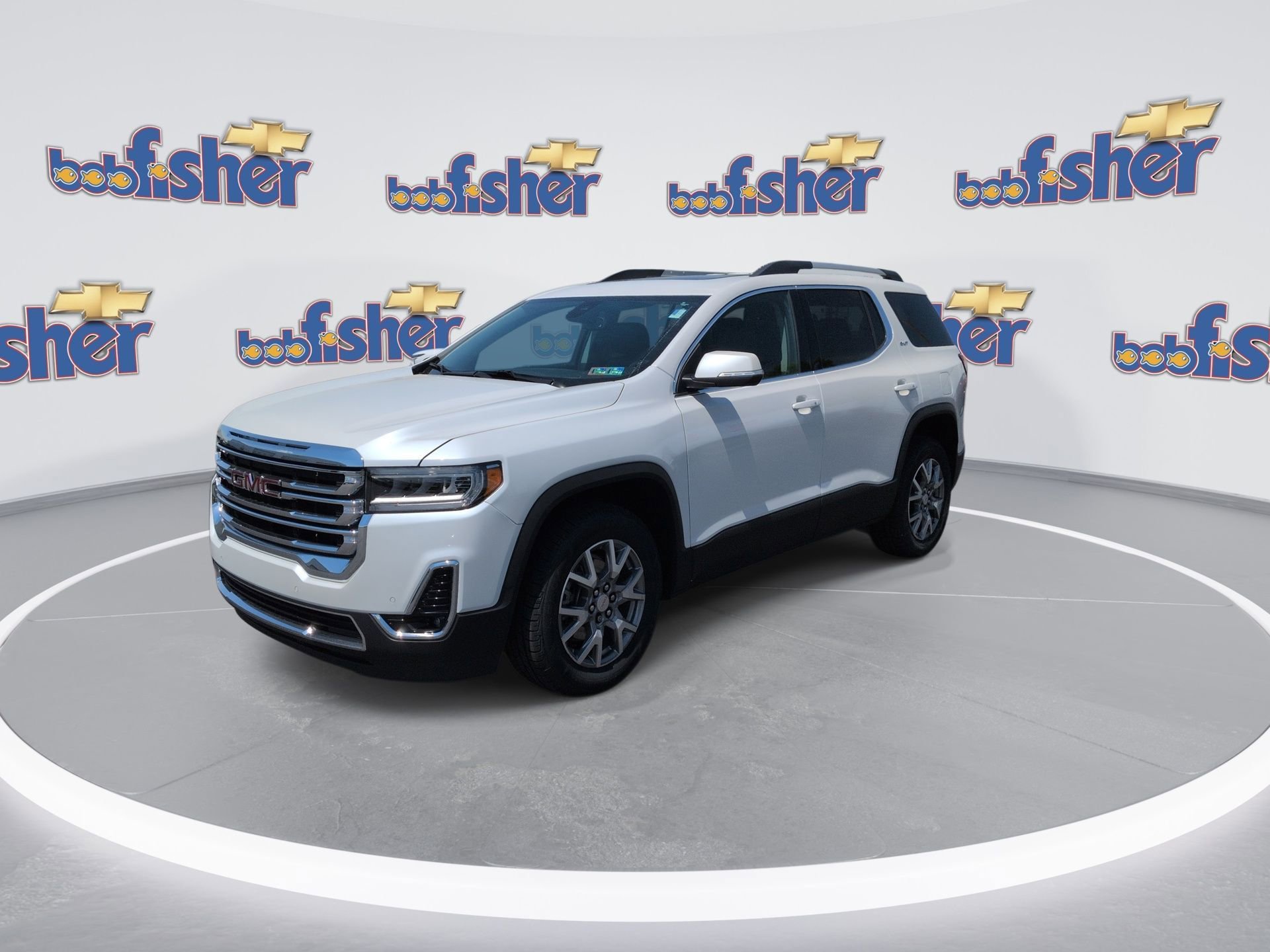 Certified 2021 GMC Acadia SLT w/ LPO, Floor Liner Package AWD/4WD image 4