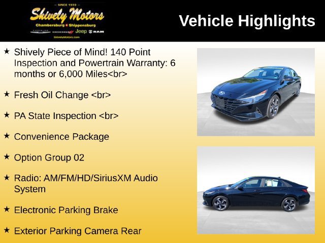 Used 2023 Hyundai Elantra SEL w/ Convenience Package FWD image 7