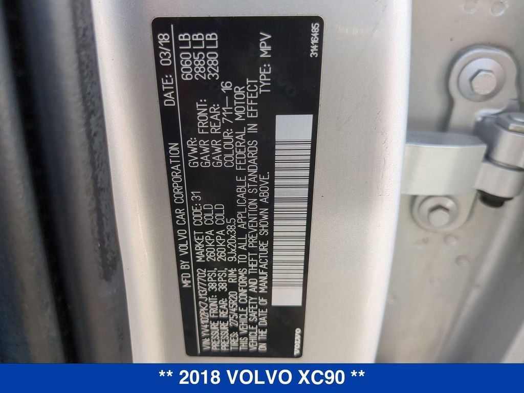Used 2018 Volvo XC90 T5 Momentum w/ Convenience Package image 27