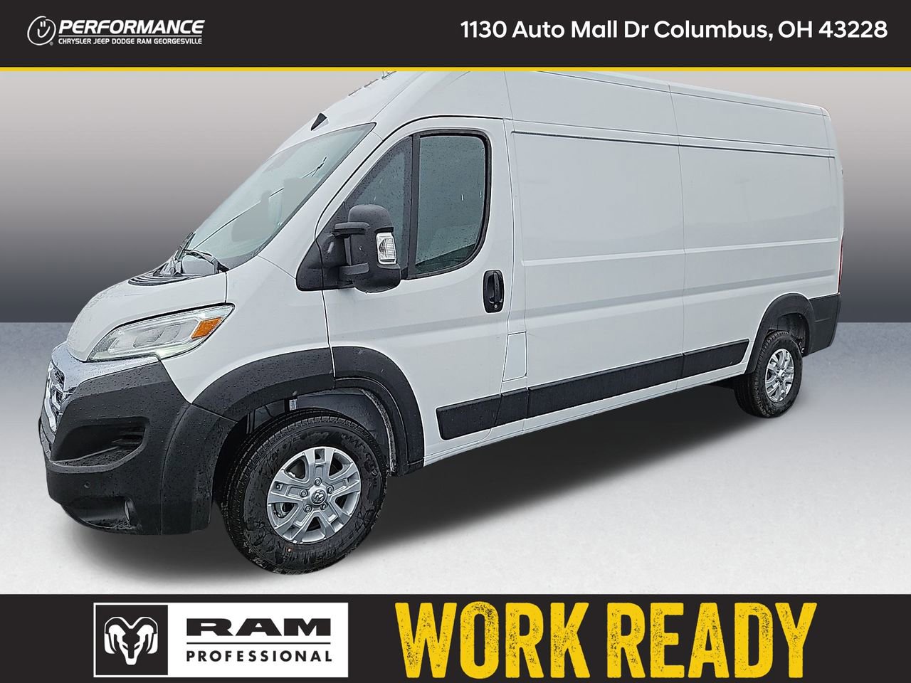 New 2025 RAM ProMaster 2500 w/ Quick Order Package 22G SLT