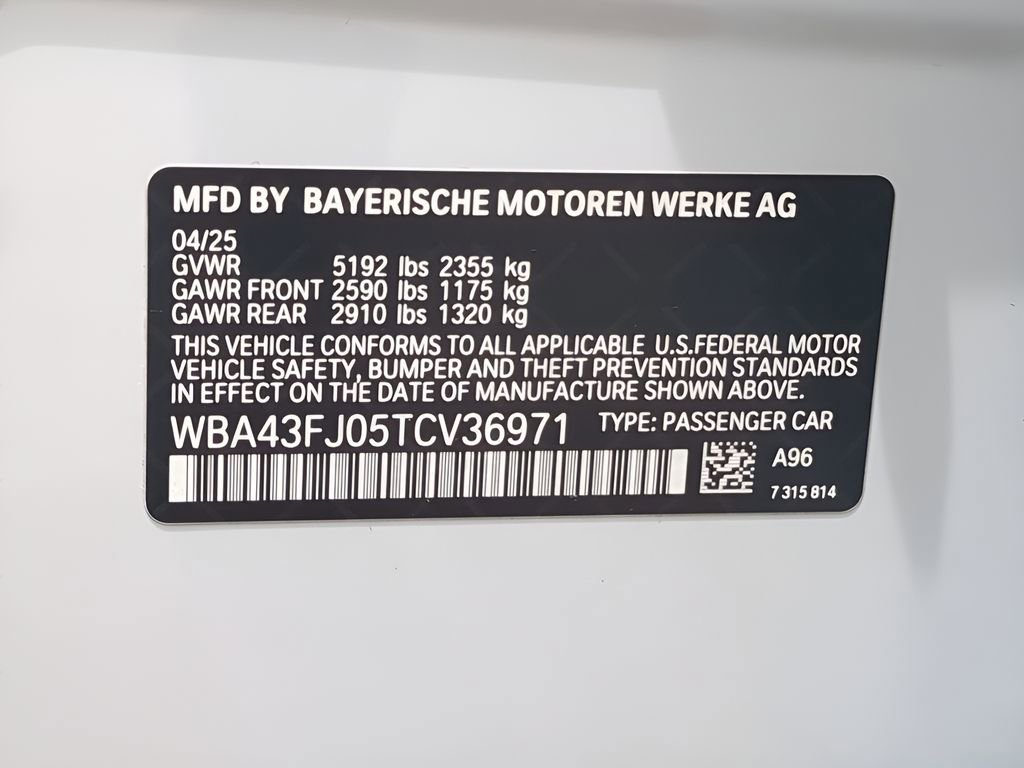 Certified 2026 BMW 530i w/ M Sport Package RWD image 28