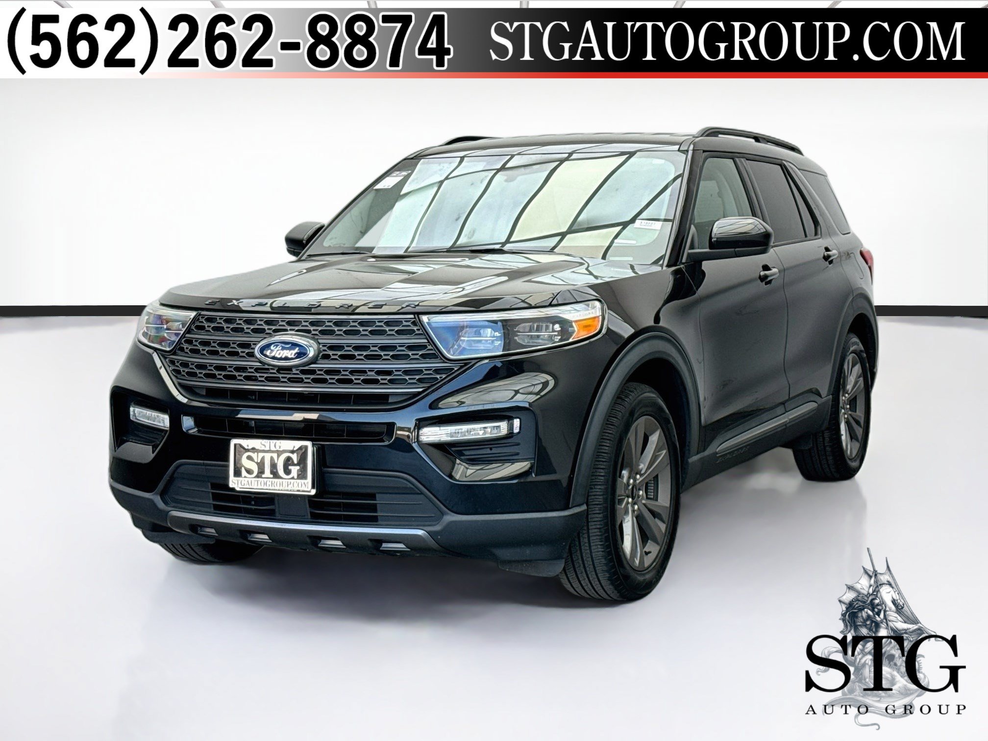 Used 2022 Ford Explorer XLT w/ Equipment Group 202A RWD image 1