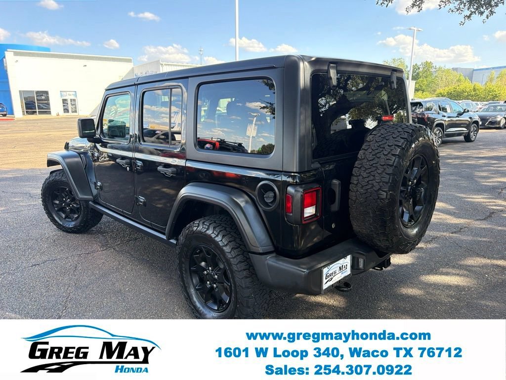 Used 2021 Jeep Wrangler Unlimited Sport AWD/4WD image 6