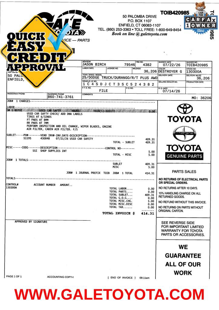 Used 2025 Dodge Durango R/T AWD/4WD image 11