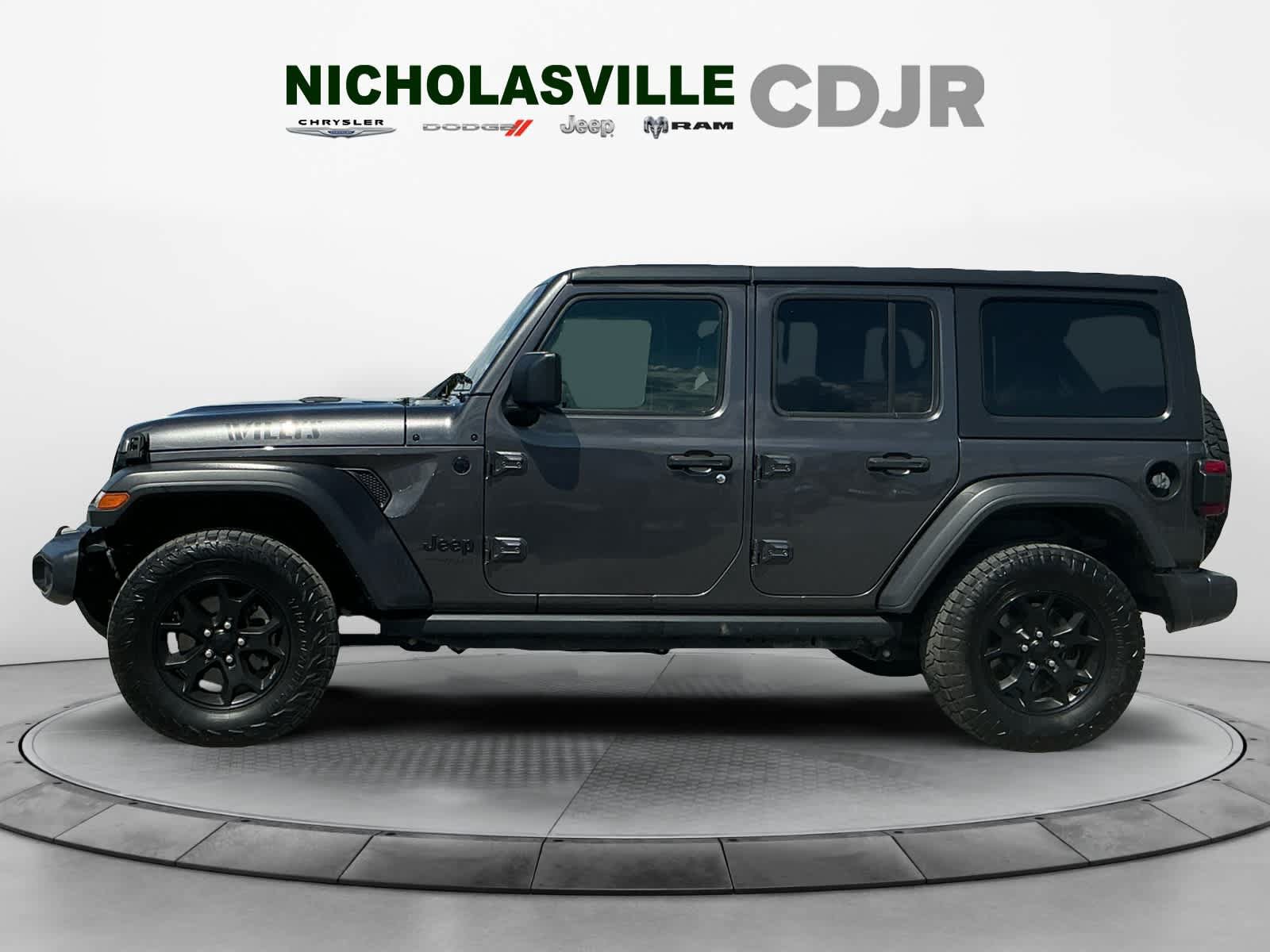Used 2021 Jeep Wrangler Unlimited Sport AWD/4WD image 2