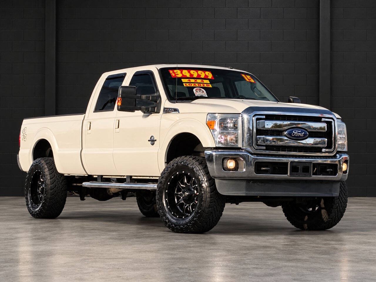 Used 2015 Ford F350 Lariat w/ Lariat Ultimate Package AWD/4WD image 16