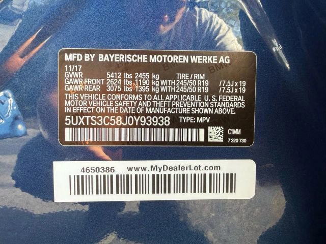 Used 2018 BMW X3 M40i image 39