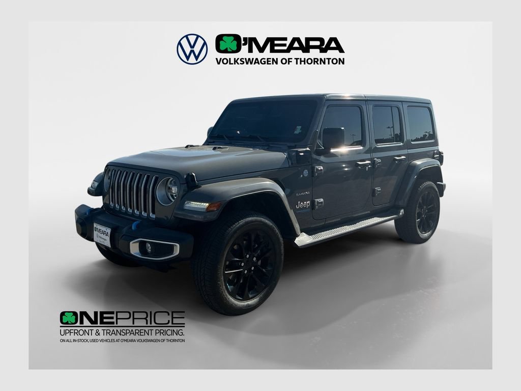 Used 2022 Jeep Wrangler Unlimited Sahara w/ Cold Weather Group AWD/4WD image 1