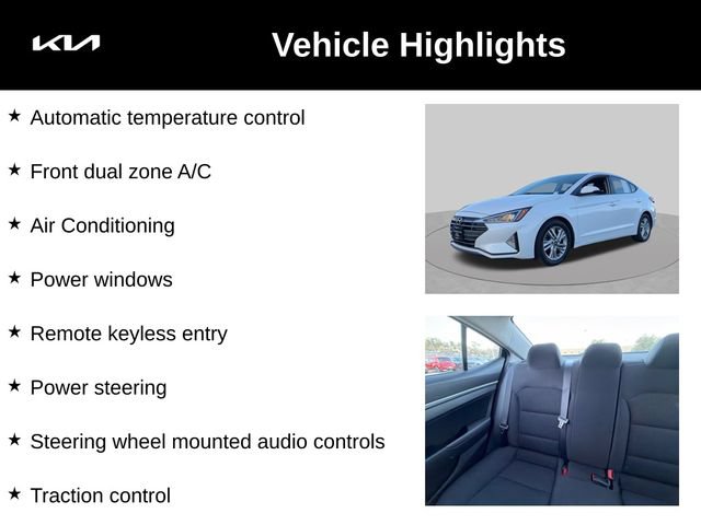 Used 2020 Hyundai Elantra SEL w/ Cargo Package (C1) FWD image 10