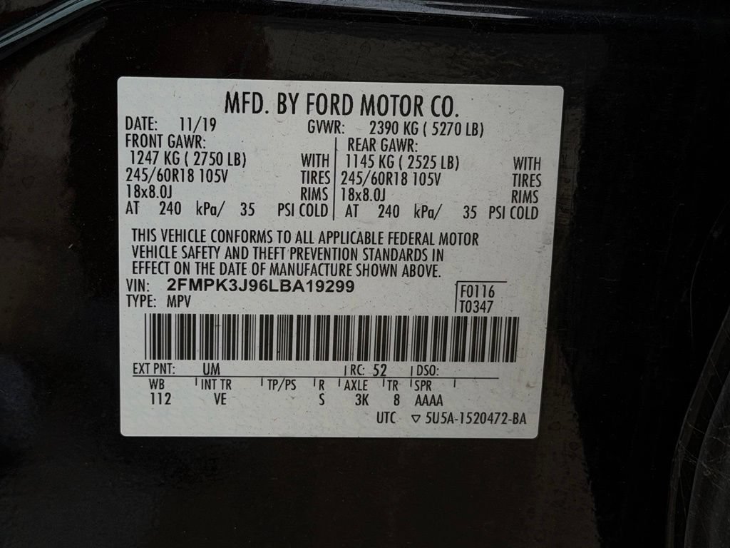 Used 2020 Ford Edge SEL FWD image 35