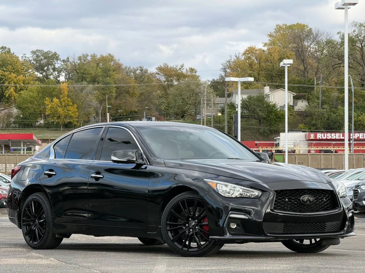 Used 2018 INFINITI Q50 Red Sport 400 w/ Sensory Package (Sport)