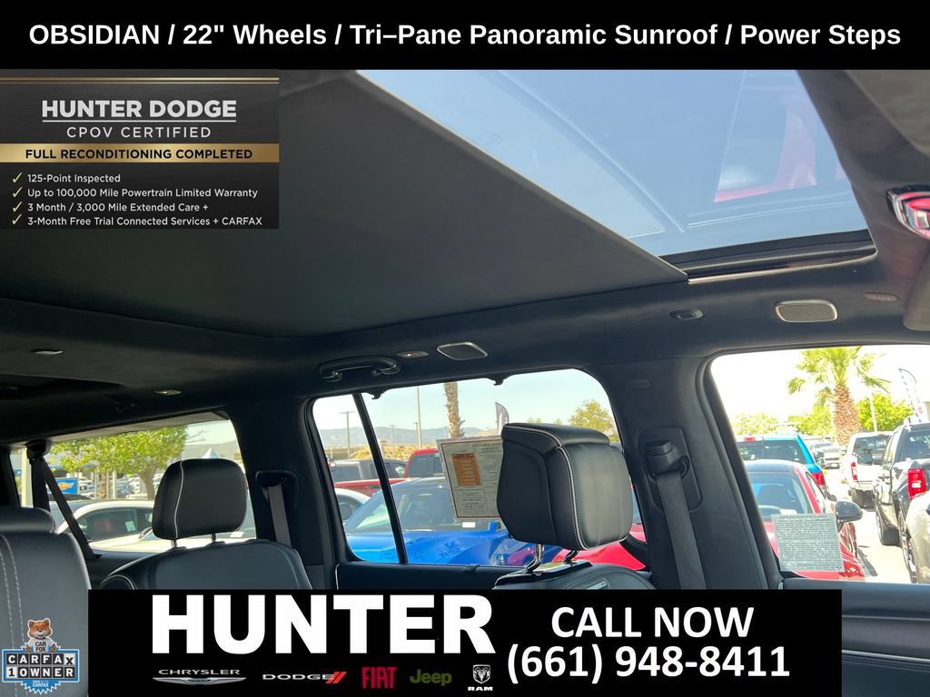 Certified 2024 Jeep Grand Wagoneer L Series II w/ Quick Order Packagew 28T AWD/4WD image 17