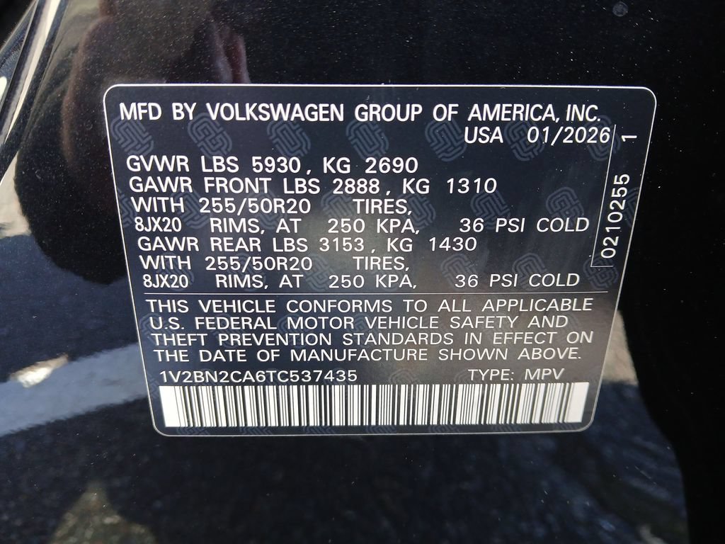 New 2026 Volkswagen Atlas SEL AWD/4WD image 30