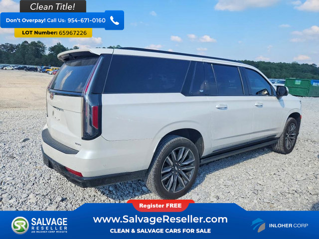 Used 2021 Cadillac Escalade ESV Sport w/ Driver Assist Tech Package AWD/4WD image 4