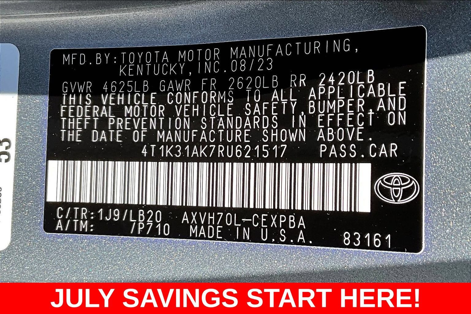 Used 2024 Toyota Camry XSE w/ Navigation Package FWD image 25