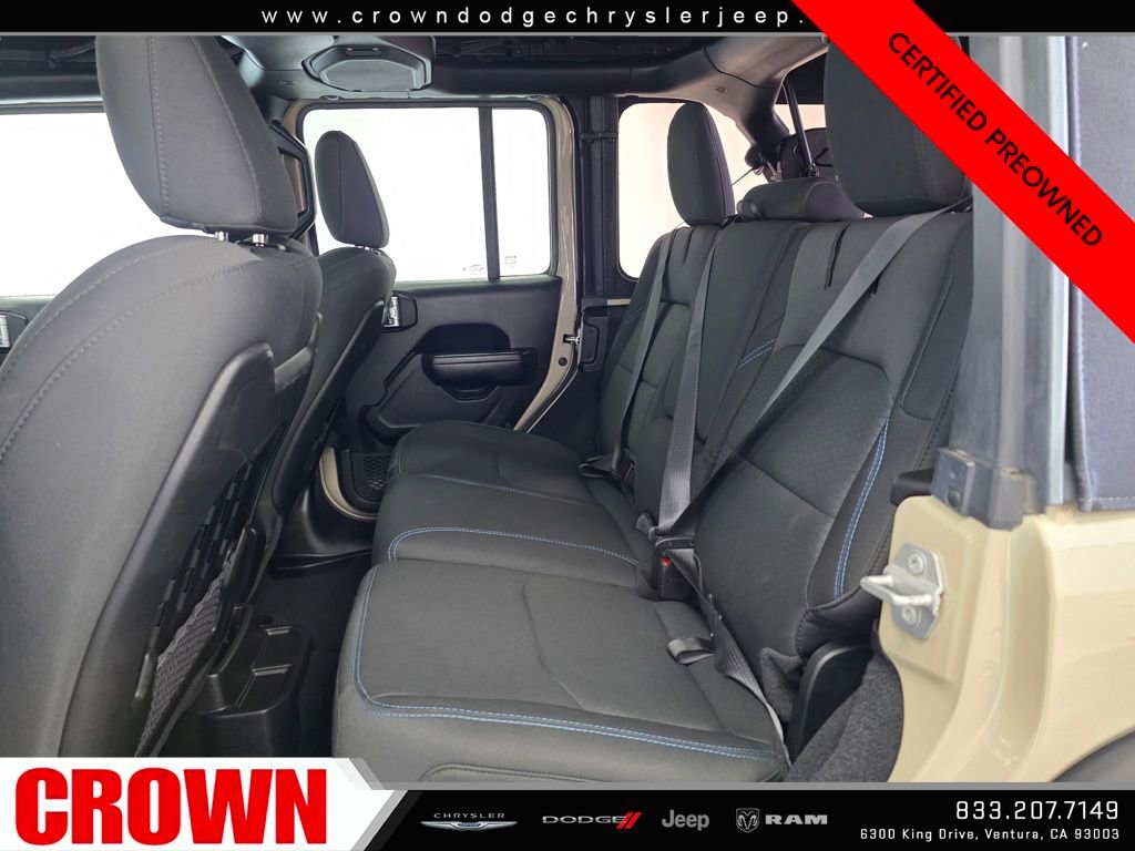 Certified 2022 Jeep Wrangler Unlimited Rubicon 4xe w/ Safety Group image 20