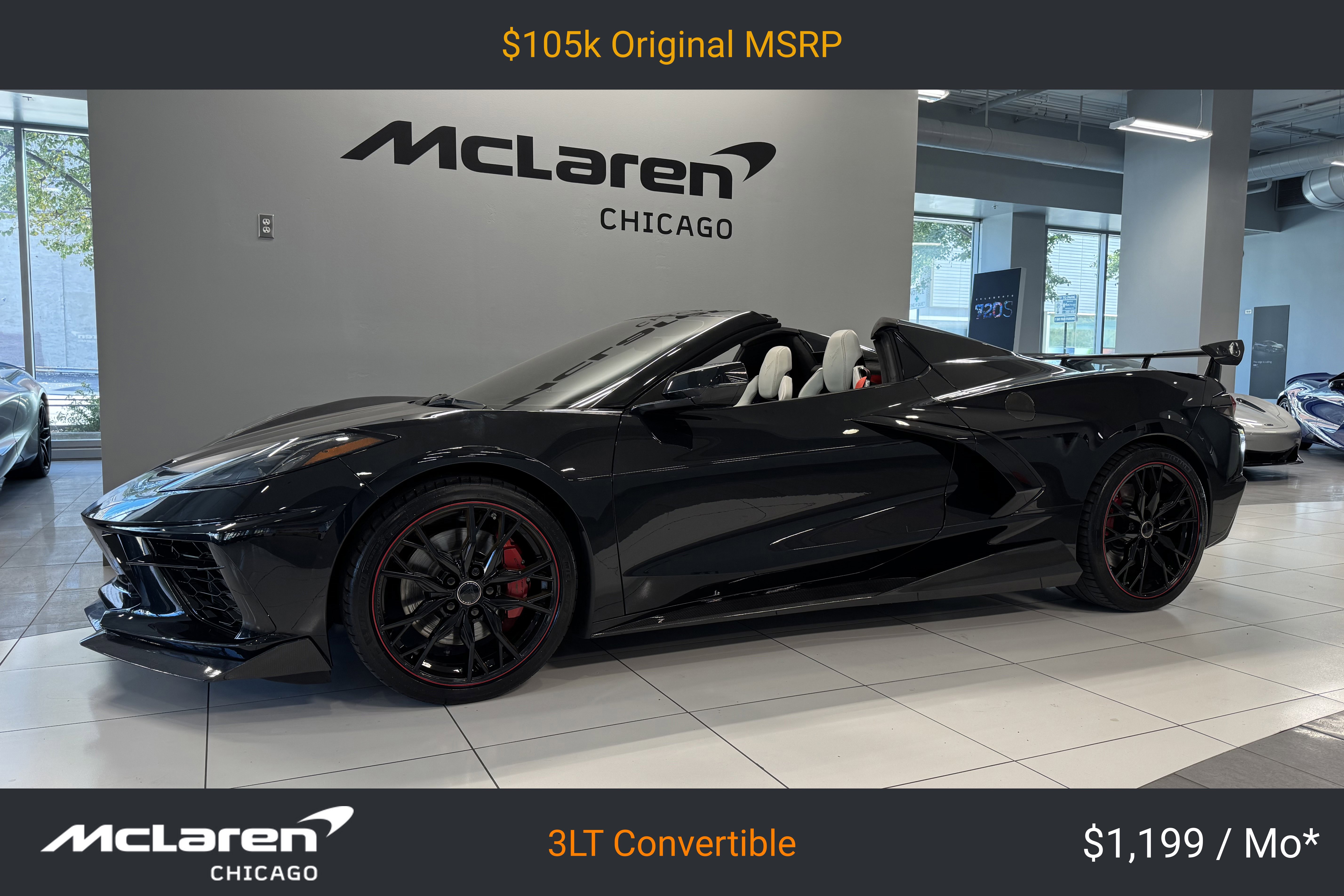 Used 2023 Chevrolet Corvette Stingray Premium Conv w/ Z51 Performance Package image 1