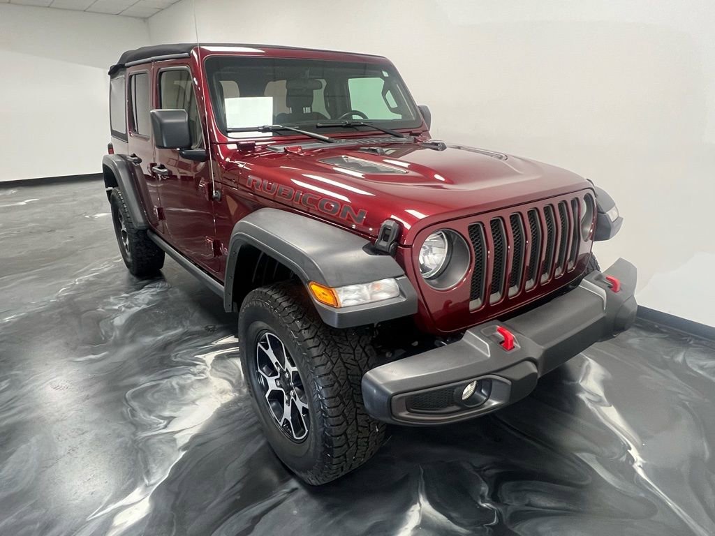 Used 2021 Jeep Wrangler Unlimited Rubicon w/ Cold Weather Group AWD/4WD image 17