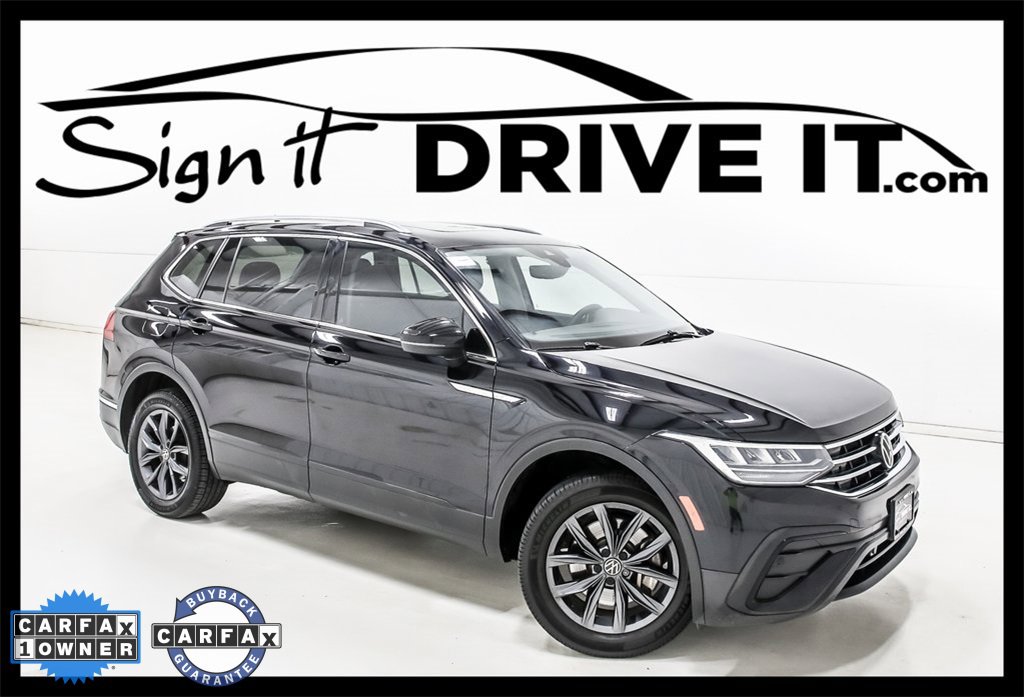 Used 2022 Volkswagen Tiguan SE w/ Panoramic Sunroof Package
