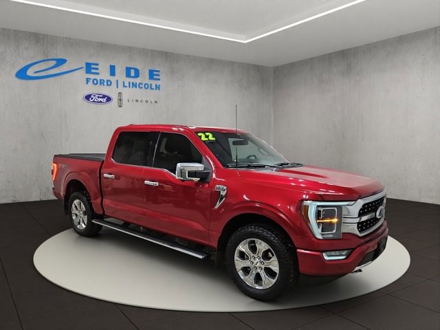 Used 2022 Ford F150 Platinum w/ Equipment Group 701A High image 1