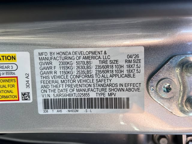 New 2026 Honda CR-V Sport-L image 20