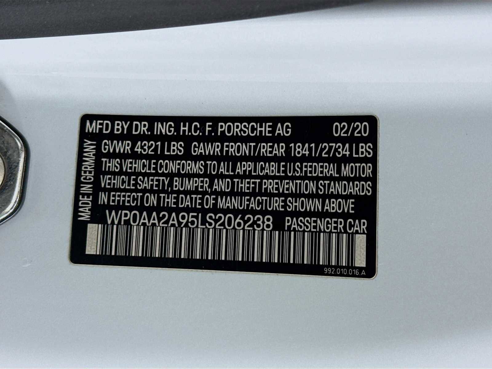 Certified 2020 Porsche 911 Carrera image 32