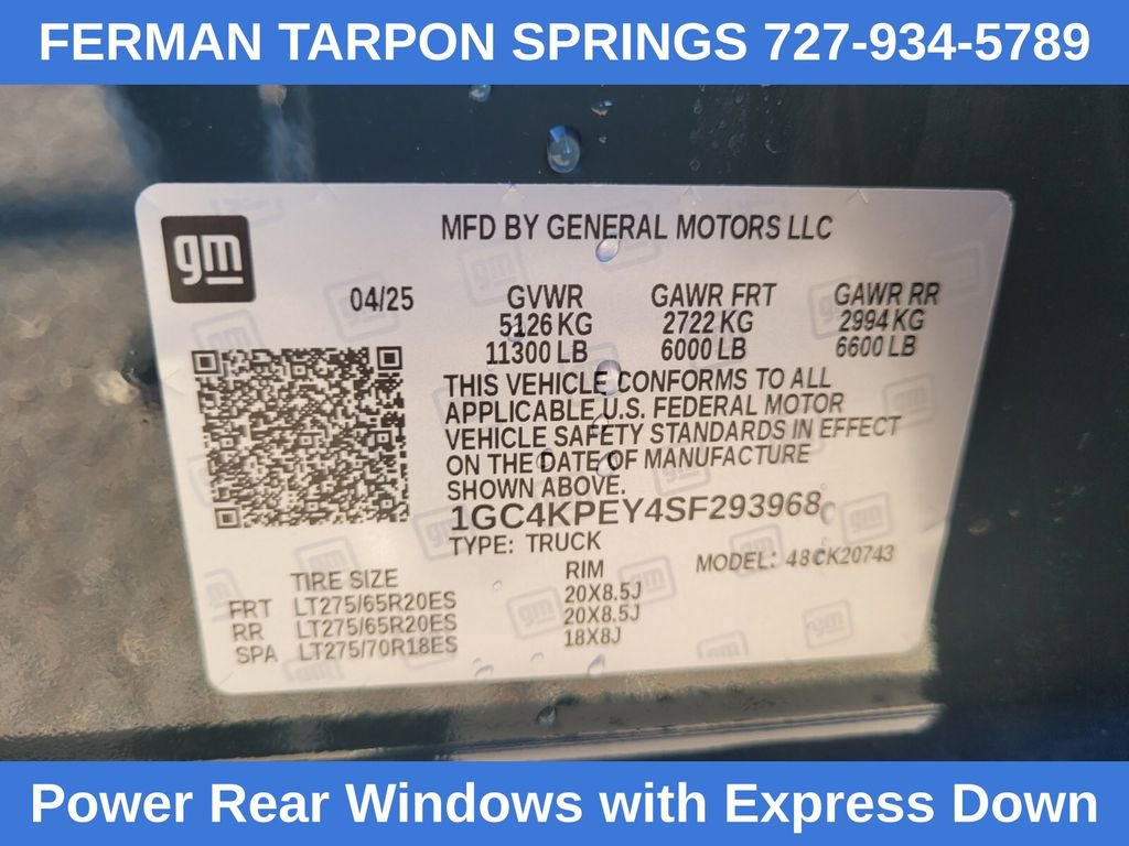 Certified 2025 Chevrolet Silverado 2500 LTZ w/ Trail Boss Package image 24