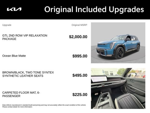 Certified 2024 Kia EV9 GT-Line AWD/4WD image 8