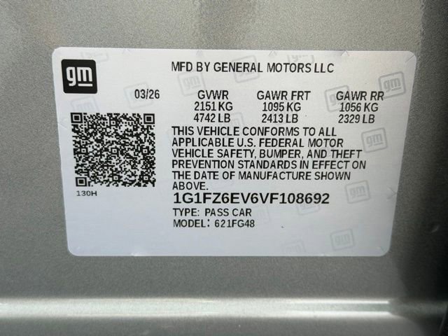 New 2027 Chevrolet Bolt RS w/ Technology Package FWD image 24