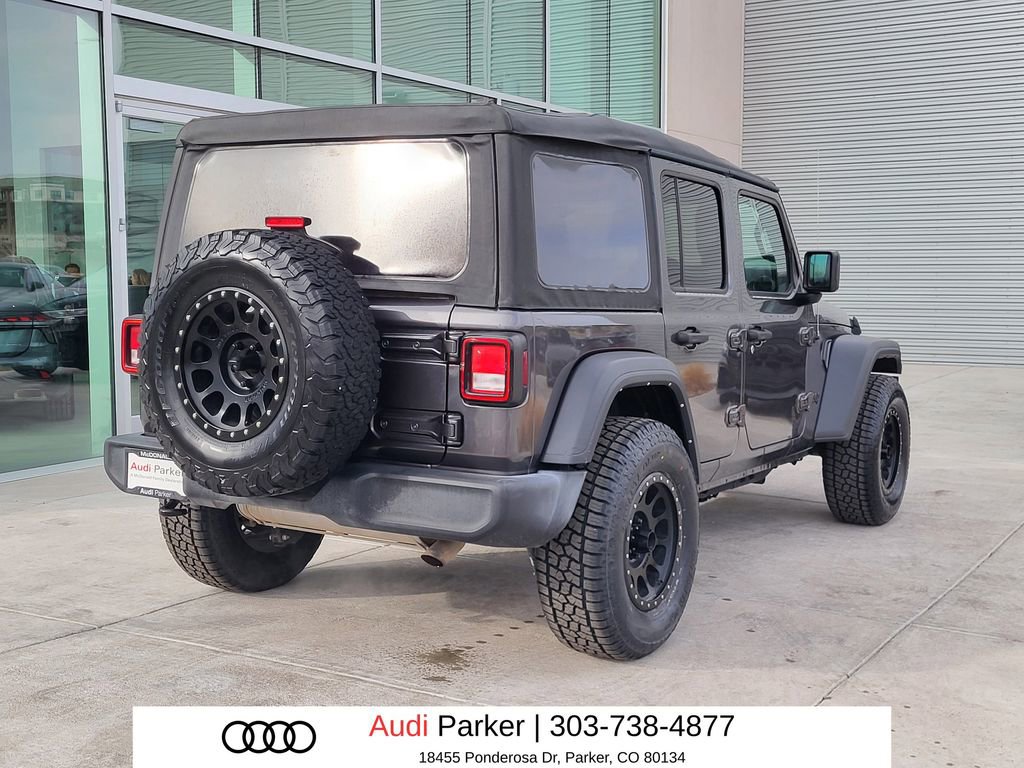 Used 2022 Jeep Wrangler Unlimited Sport image 3