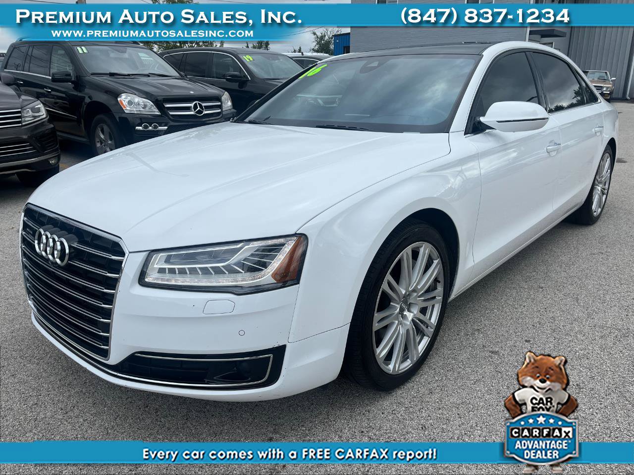 Used 2016 Audi A8 L TDI w/ Executive Package