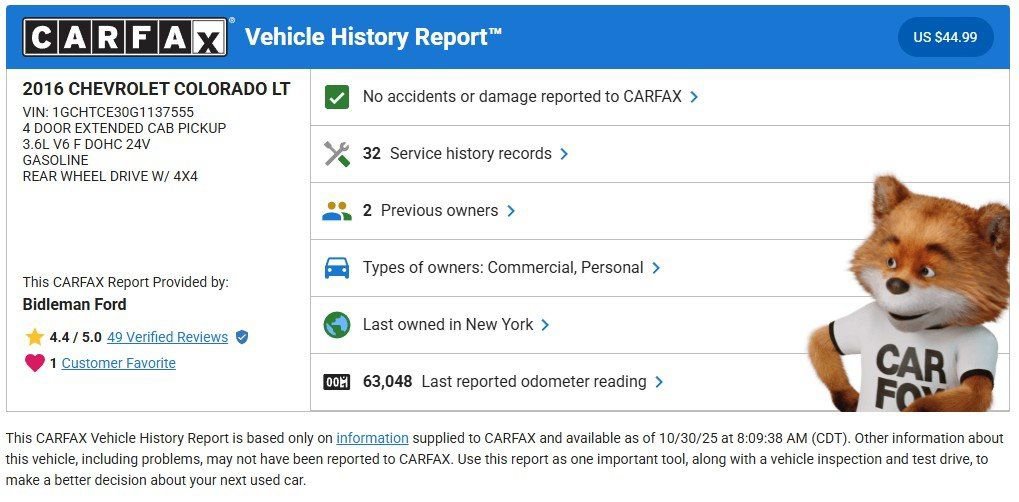 Used 2016 Chevrolet Colorado LT w/ LT Convenience Package image 28