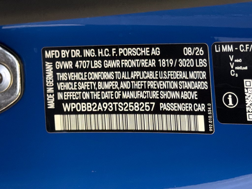 New 2026 Porsche 911 Targa 4 GTS AWD/4WD image 26