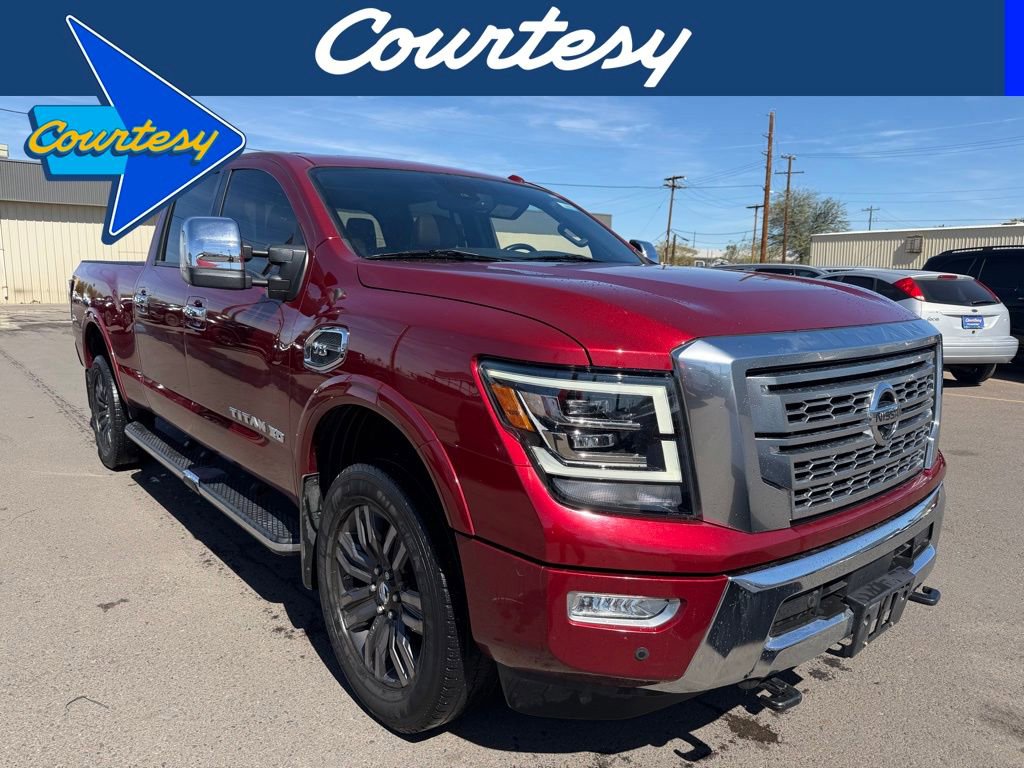 Used 2021 Nissan Titan Platinum Reserve w/ Moonroof Package